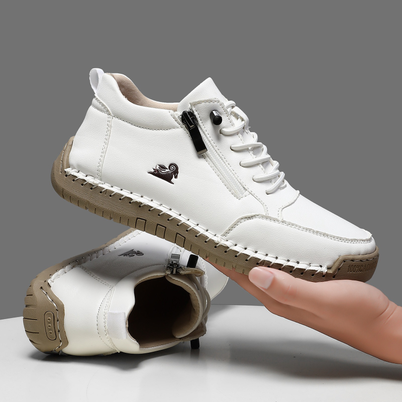 Men'S Shoes Hey Dude - รองเท้าผ้าใบสตรีรองเท้าหนังทำมือรองเท้าลำลองรองเท้ากีฬากลางแจ้งสำหรับผู้ชายรองเท้าหนังกันลื่นแบบคลาสสิคซาปาโตส เด มูเฮร์