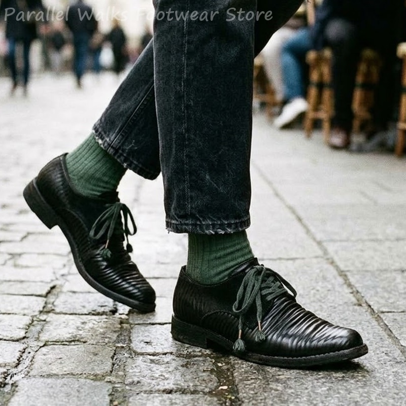 รองเท้าหนังผู้ชายทรงเดอร์บี้แบ - Men'S Shoes Smart บทวิจารณ์และราคา