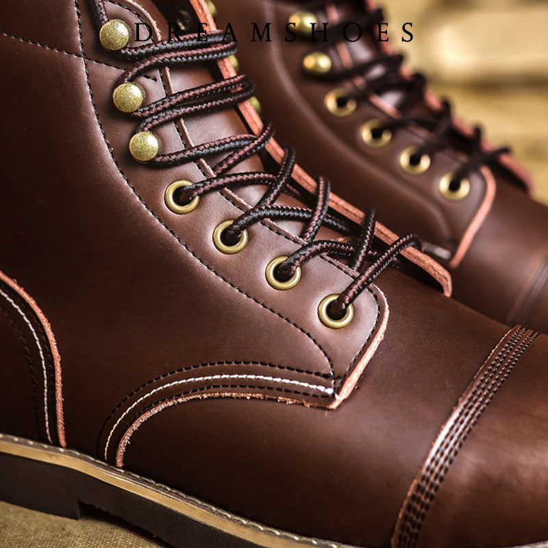 รองเท้าบูทข้อเท้าหนังวัวแท้ทรง - Men'S Shoes Hey Dude บทวิจารณ์และราคา