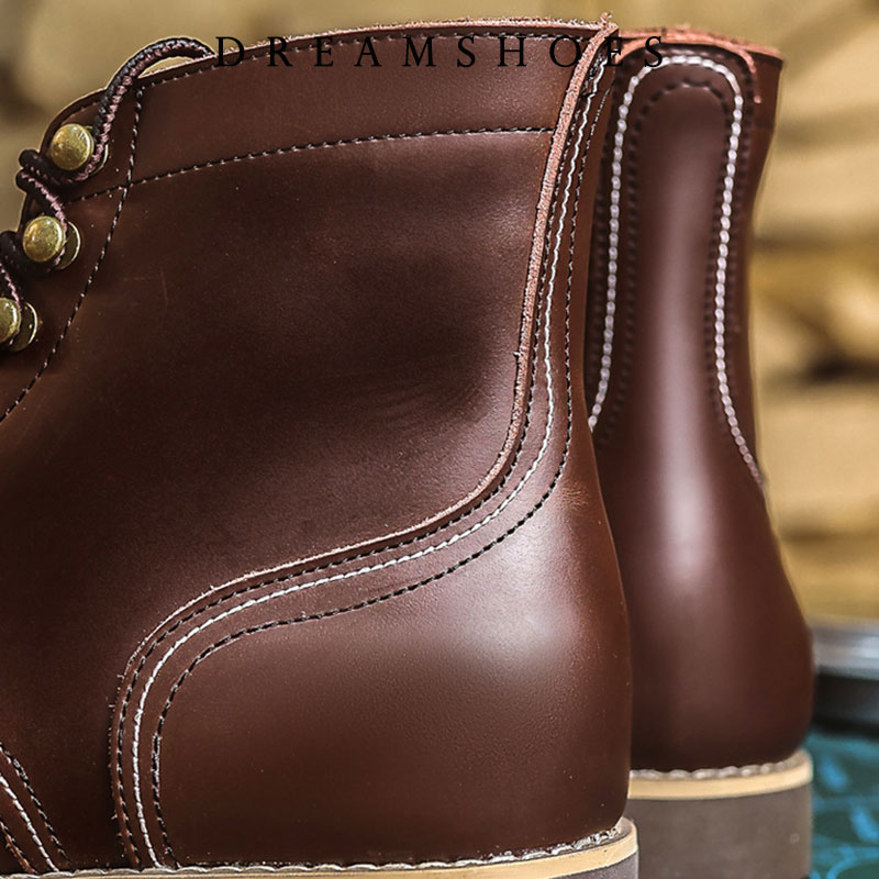รองเท้าบูทข้อเท้าหนังวัวแท้ทรง - Men'S Shoes Hey Dude บทวิจารณ์และราคา