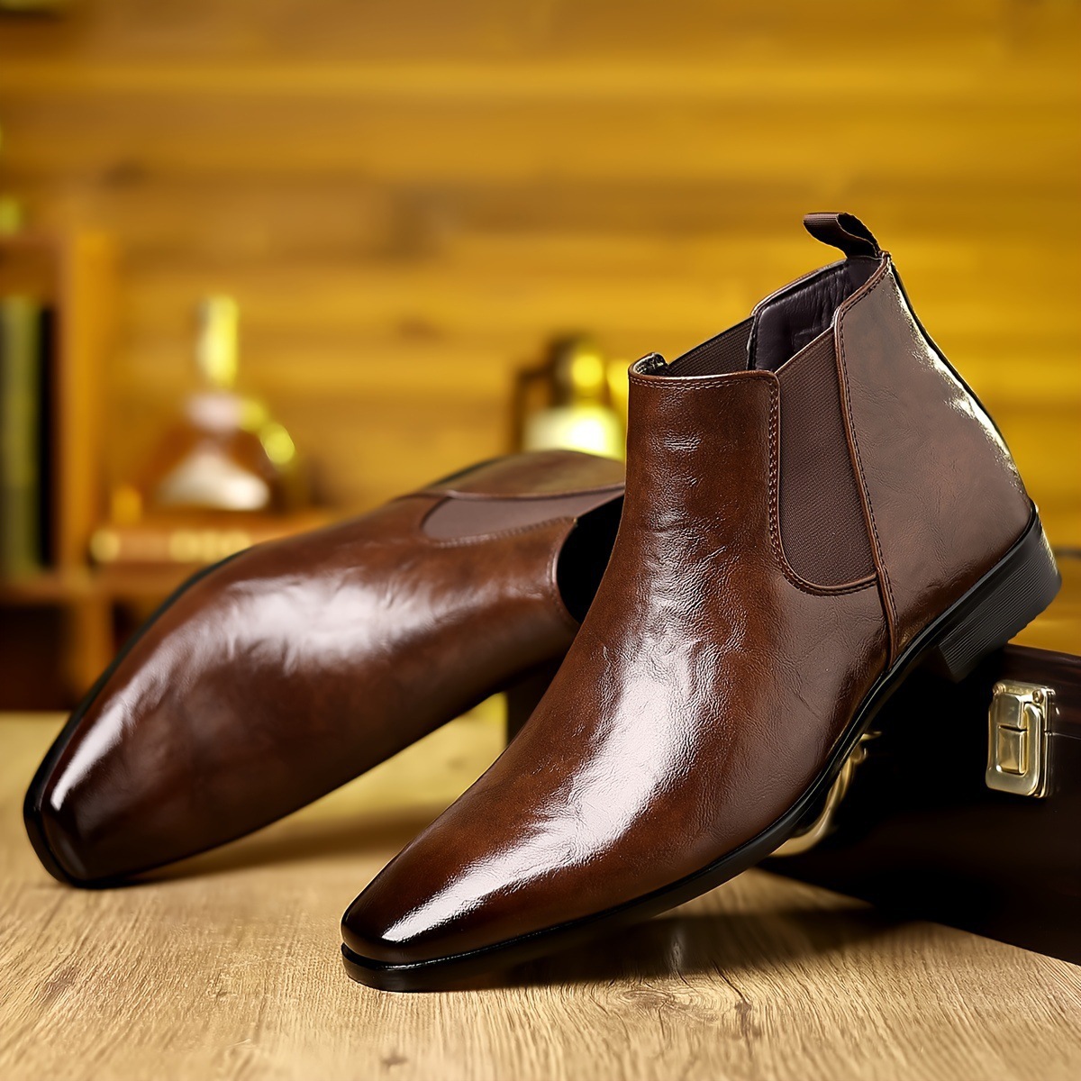 รองเท้าบูทเชลซี รองเท้าบูทหนัง - Men'S Shoes Hey Dude บทวิจารณ์และราคา