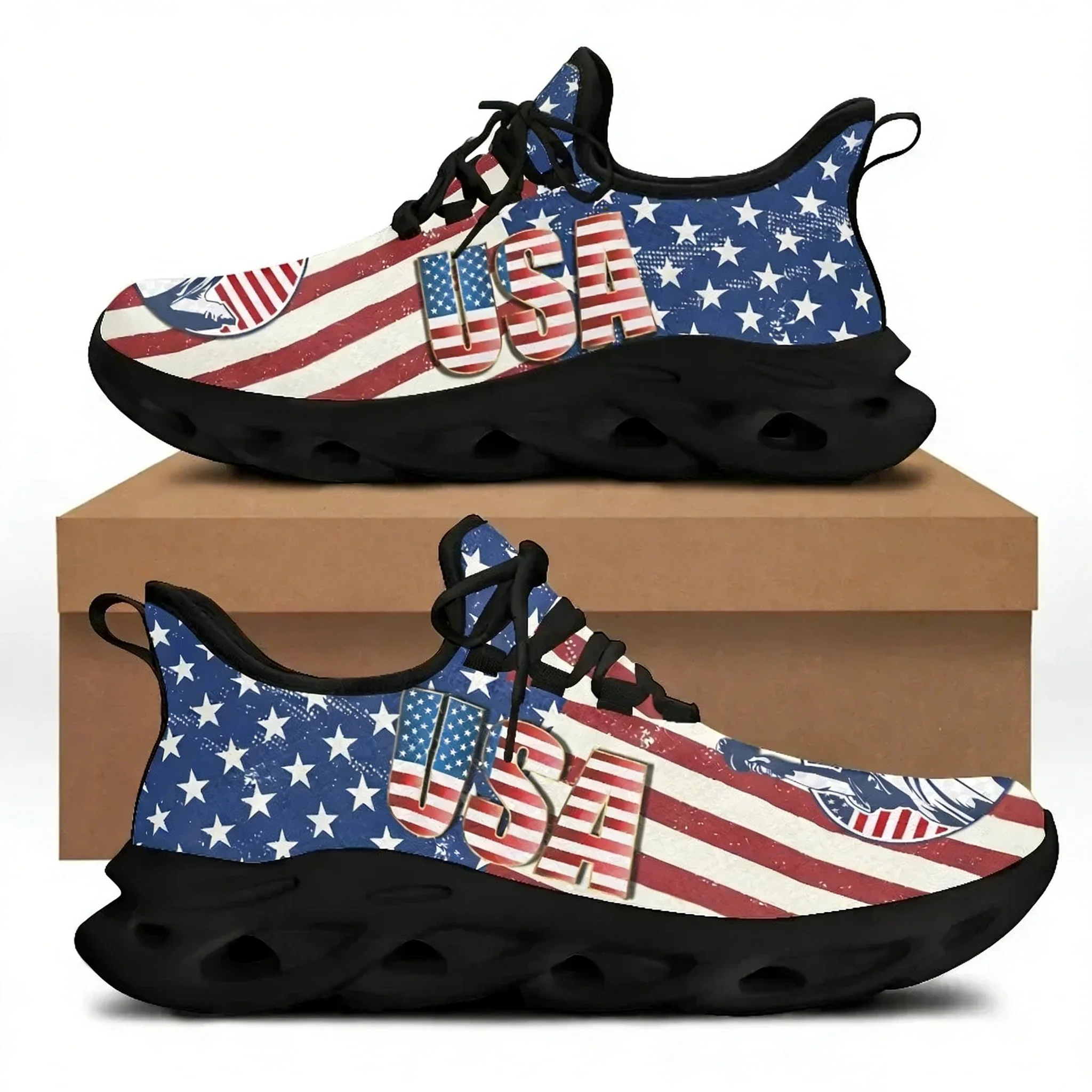 รองเท้าผ้าใบพื้นเรียบลายธงชาติ - Men'S Shoes Liberty บทวิจารณ์และราคา