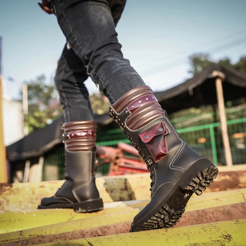 ผู้ชายเข่าสูงรองเท้าหนังฤดูหนา - Men'S Shoes Hey Dude บทวิจารณ์และราคา