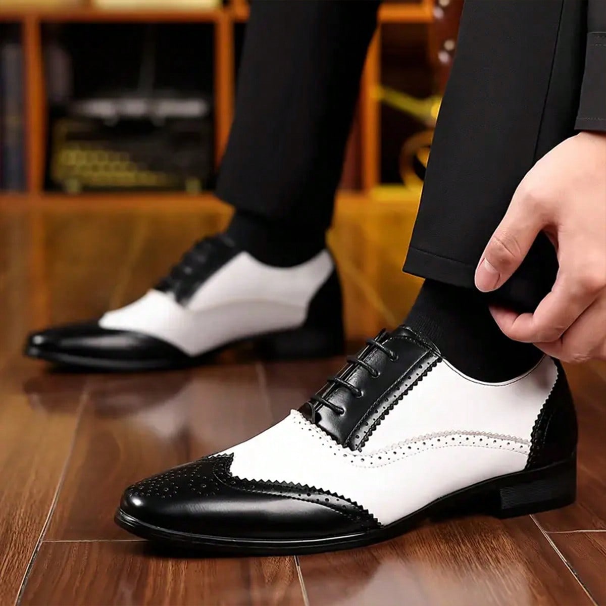รองเท้าหนังผูกเชือกสำหรับผู้ชา - Men'S Shoes Smart บทวิจารณ์และราคา