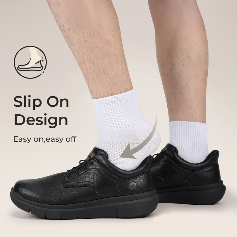 รองเท้าหนังแบบสวมสำหรับผู้ชาย  - Men'S Shoes Hey Dude บทวิจารณ์และราคา