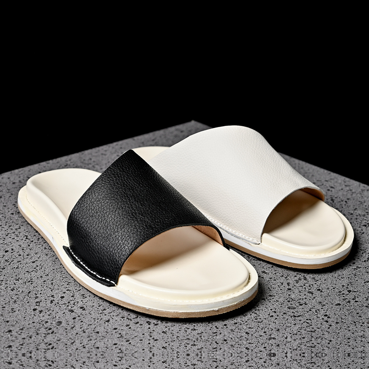 คุณภาพสูงผู้ชายรองเท้าแตะหนังแ - Men'S Shoes Hey Dude บทวิจารณ์และราคา